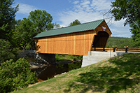 Bradford, NH - Bement Bridge - Side - Summer